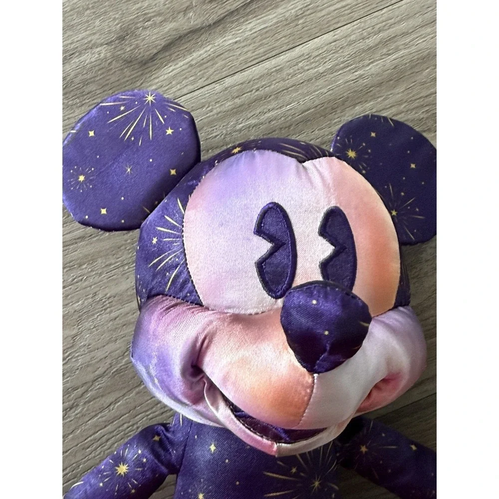 2023 Disney Parks 50th Anniversary Mickey Mouse Shimmer Fireworks Plush Toy